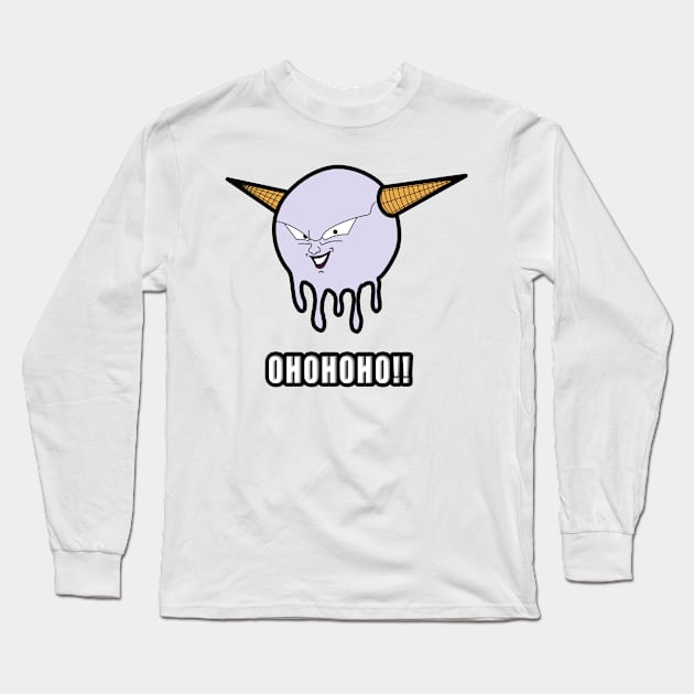 Ice Cream Frieza Long Sleeve T-Shirt by Ricksterminator